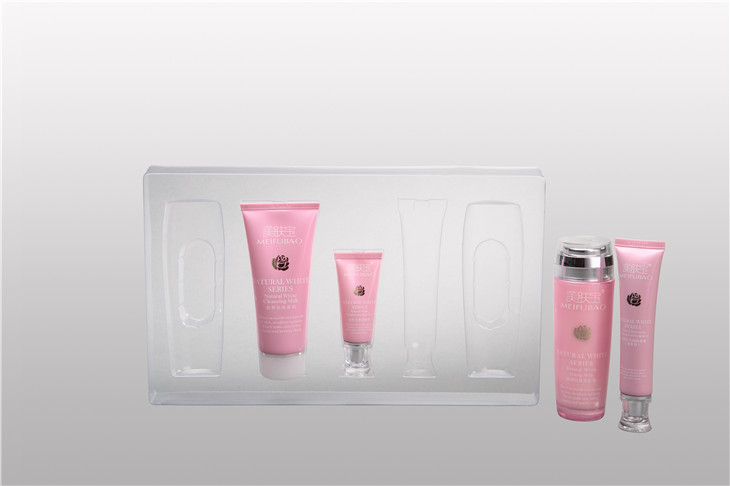 白色化妝品吸塑包裝盒 白色化妝品吸塑包裝盒