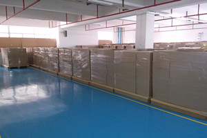 英碩包裝醫療器械吸塑無菌包裝盒成品倉庫